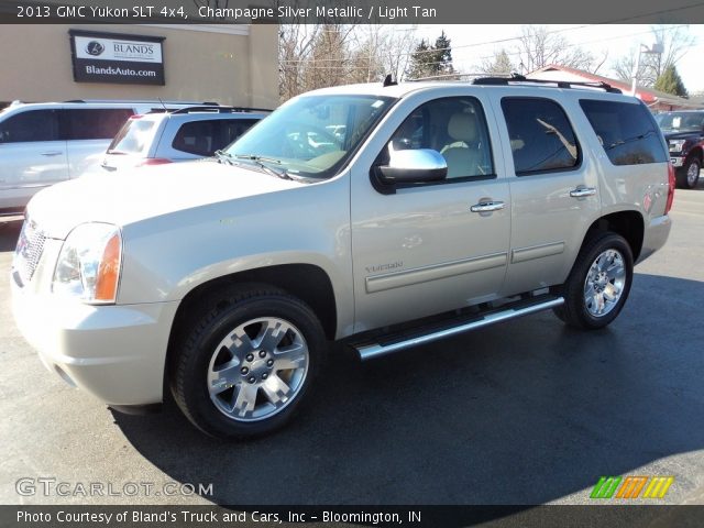 2013 GMC Yukon SLT 4x4 in Champagne Silver Metallic