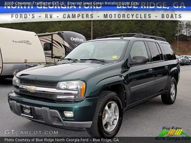 2005 Chevrolet TrailBlazer EXT LS in Emerald Jewel Green Metallic