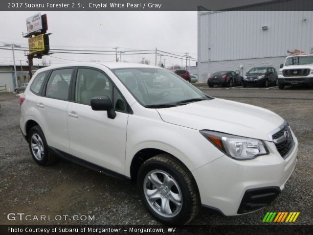 2017 Subaru Forester 2.5i in Crystal White Pearl