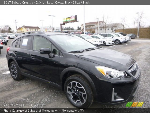 2017 Subaru Crosstrek 2.0i Limited in Crystal Black Silica