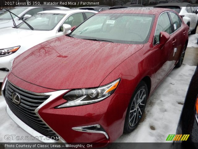 2017 Lexus ES 350 in Matador Red Mica