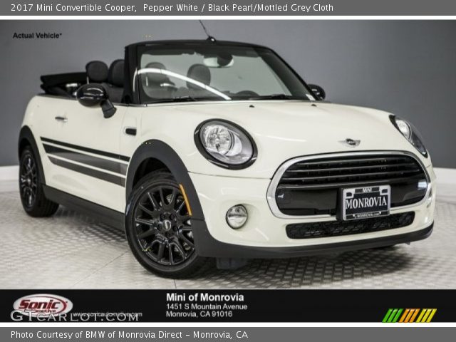 2017 Mini Convertible Cooper in Pepper White