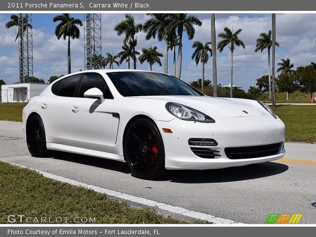 2011 Porsche Panamera S in Carrara White