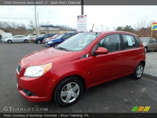 2009 Chevrolet Aveo Aveo5 LT in Sport Red