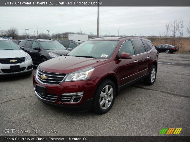 2017 Chevrolet Traverse LS in Siren Red Tintcoat