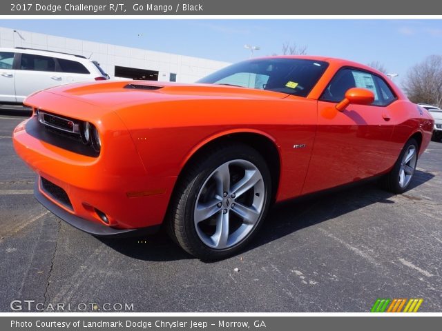 2017 Dodge Challenger R/T in Go Mango