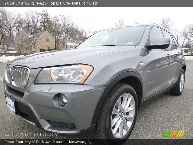 2014 BMW X3 xDrive28i in Space Gray Metallic