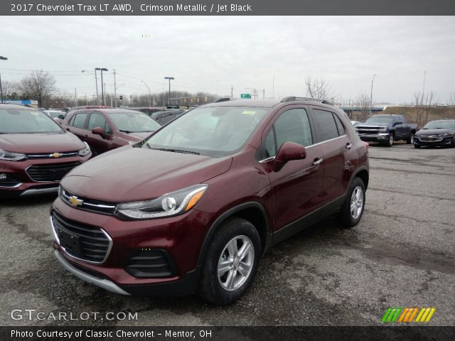 2017 Chevrolet Trax LT AWD in Crimson Metallic