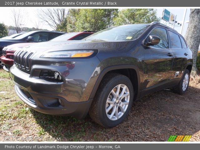 2017 Jeep Cherokee Latitude in Granite Crystal Metallic