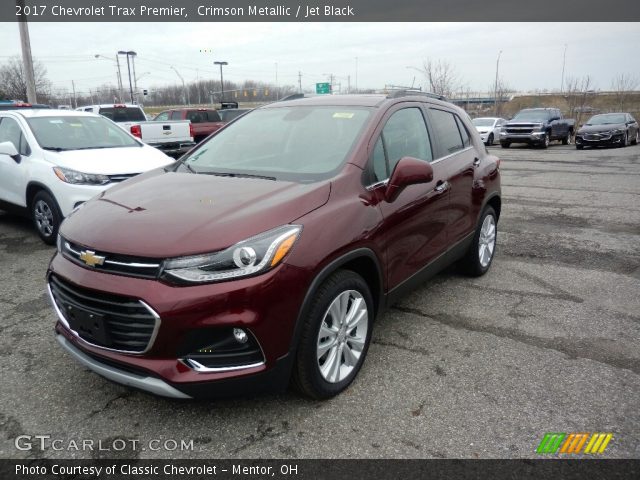 2017 Chevrolet Trax Premier in Crimson Metallic