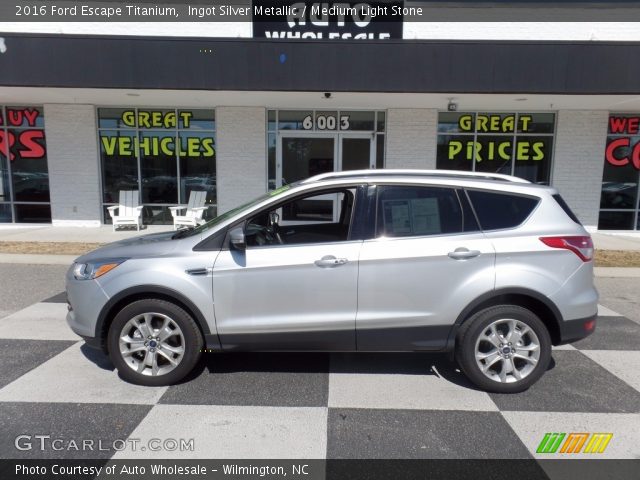 2016 Ford Escape Titanium in Ingot Silver Metallic