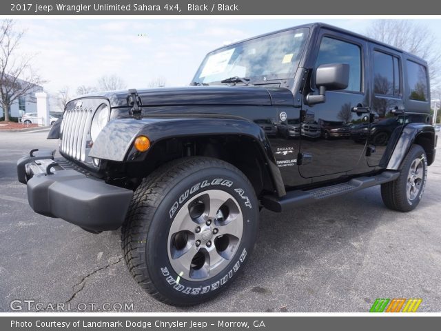 2017 Jeep Wrangler Unlimited Sahara 4x4 in Black