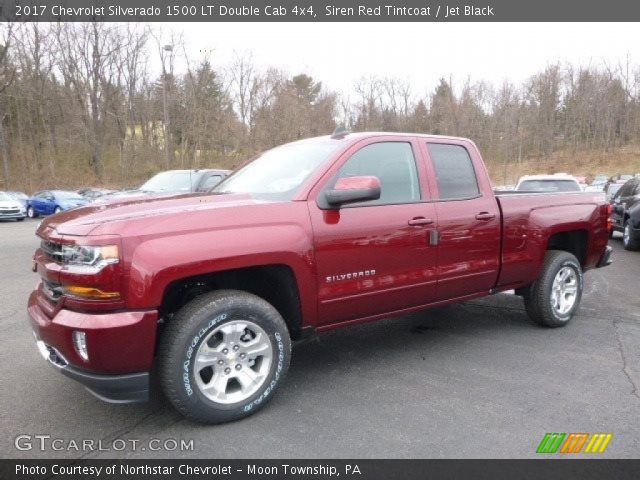 2017 Chevrolet Silverado 1500 LT Double Cab 4x4 in Siren Red Tintcoat