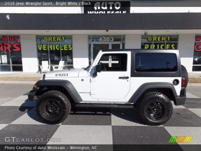 2016 Jeep Wrangler Sport in Bright White