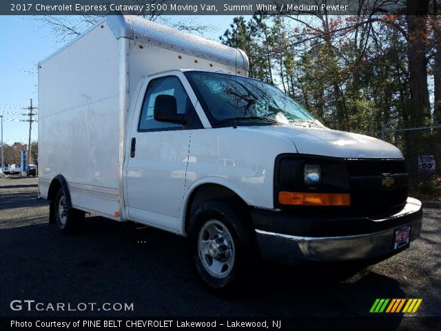 2017 Chevrolet Express Cutaway 3500 Moving Van in Summit White