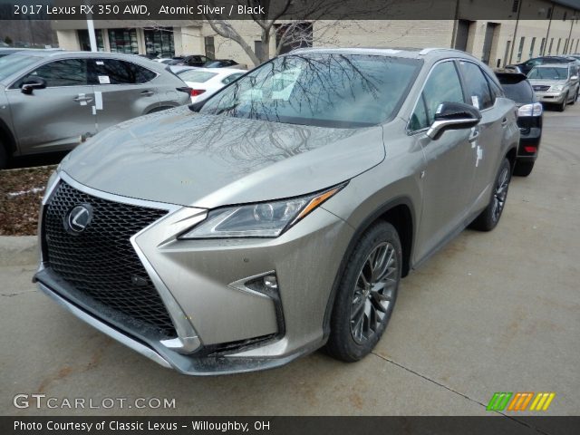 2017 Lexus RX 350 AWD in Atomic Silver