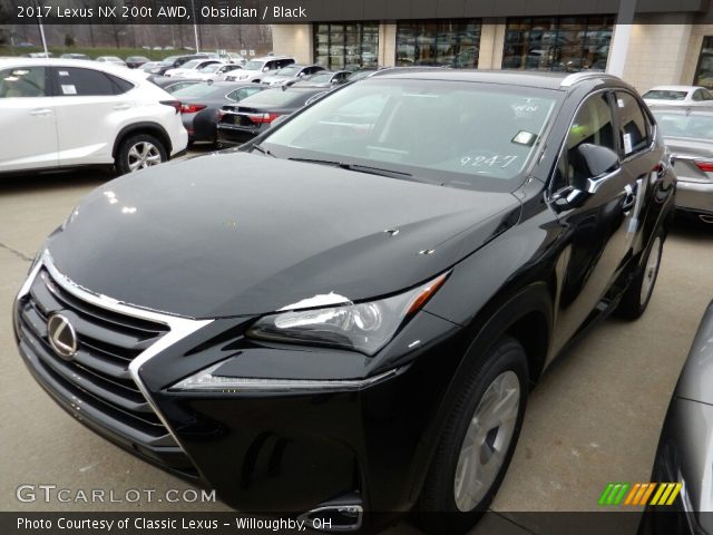 2017 Lexus NX 200t AWD in Obsidian