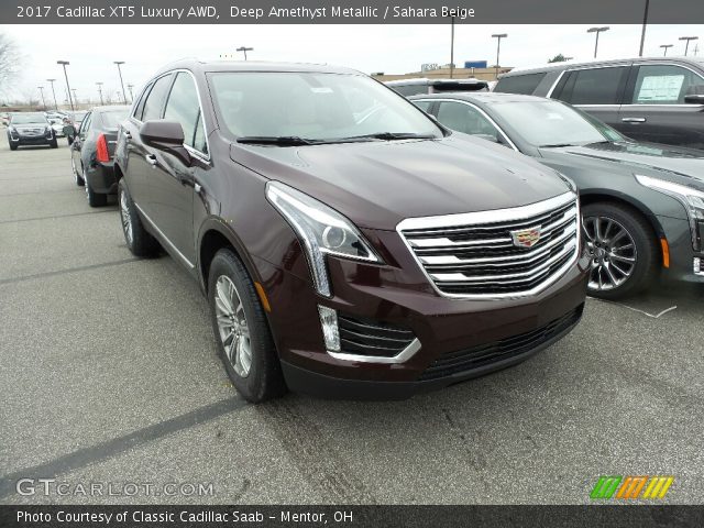 2017 Cadillac XT5 Luxury AWD in Deep Amethyst Metallic