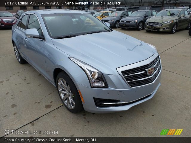 2017 Cadillac ATS Luxury AWD in Silver Moonlight Metallic