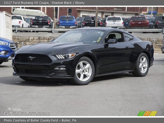 2017 Ford Mustang V6 Coupe in Shadow Black