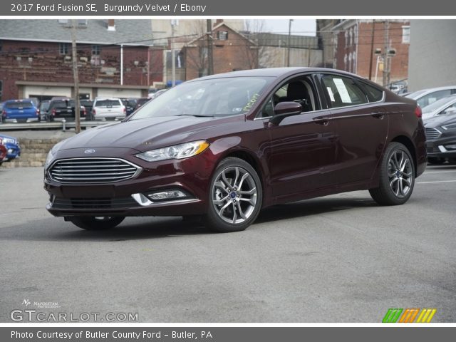 2017 Ford Fusion SE in Burgundy Velvet