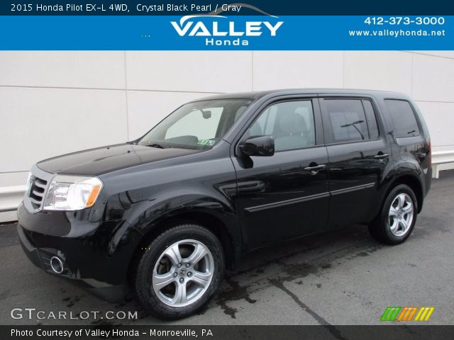 2015 Honda Pilot EX-L 4WD in Crystal Black Pearl