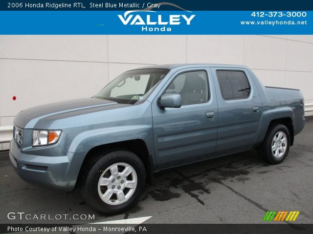 2006 Honda Ridgeline RTL in Steel Blue Metallic