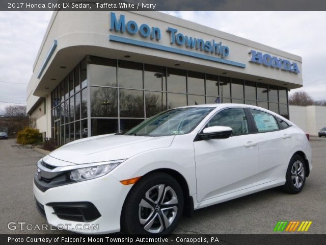 2017 Honda Civic LX Sedan in Taffeta White