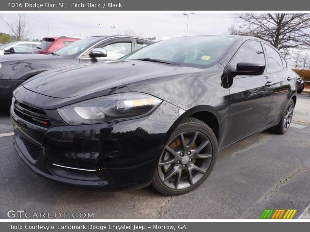 2016 Dodge Dart SE in Pitch Black