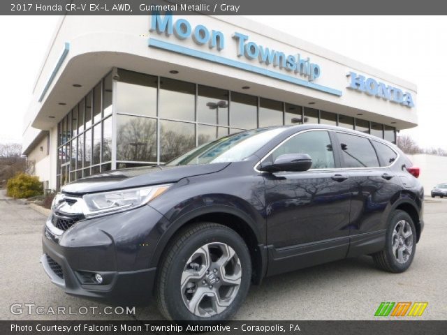 2017 Honda CR-V EX-L AWD in Gunmetal Metallic
