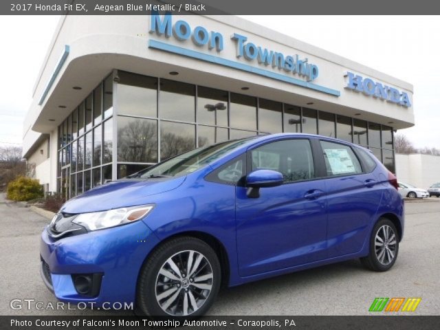 2017 Honda Fit EX in Aegean Blue Metallic