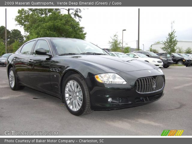 2009 Maserati Quattroporte  in Verde Deep Emerald (Green)