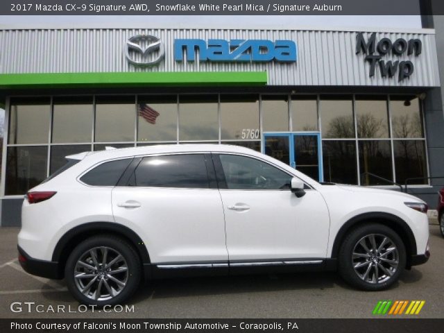 2017 Mazda CX-9 Signature AWD in Snowflake White Pearl Mica