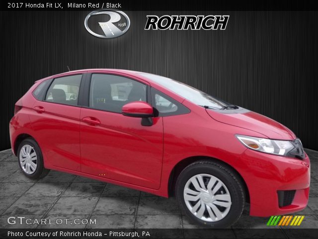 2017 Honda Fit LX in Milano Red