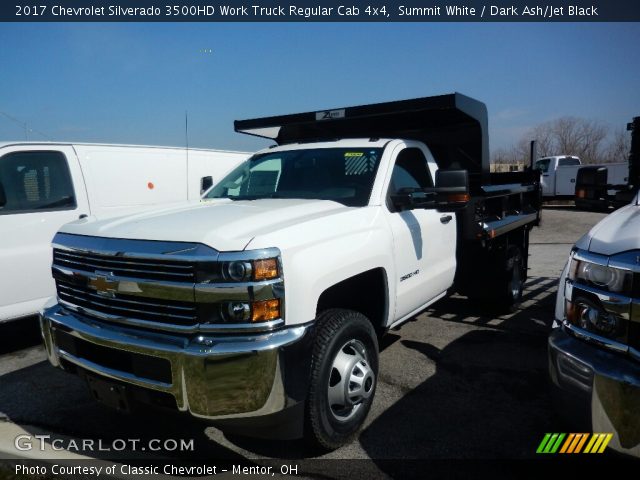 2017 Chevrolet Silverado 3500HD Work Truck Regular Cab 4x4 in Summit White