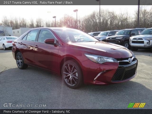 2017 Toyota Camry XSE in Ruby Flare Pearl