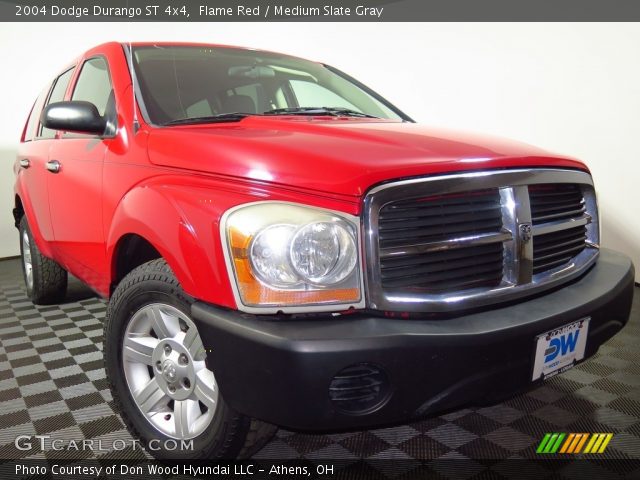 2004 Dodge Durango ST 4x4 in Flame Red