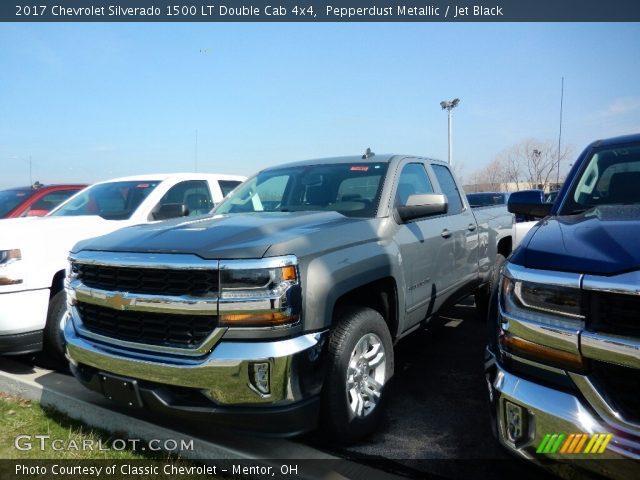 2017 Chevrolet Silverado 1500 LT Double Cab 4x4 in Pepperdust Metallic