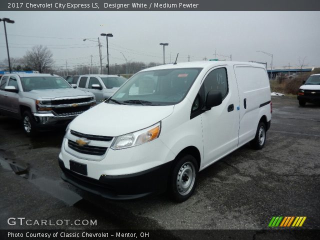 2017 Chevrolet City Express LS in Designer White