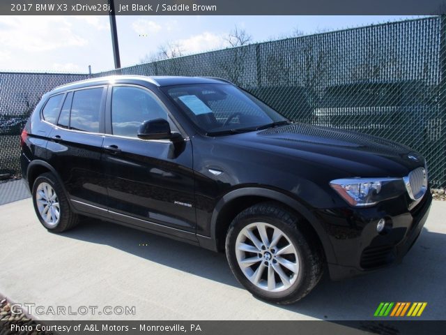 2017 BMW X3 xDrive28i in Jet Black