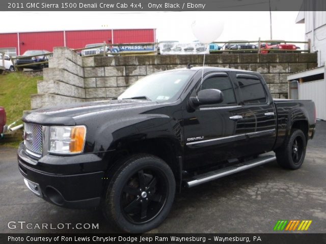 2011 GMC Sierra 1500 Denali Crew Cab 4x4 in Onyx Black