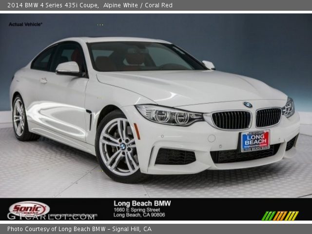 2014 BMW 4 Series 435i Coupe in Alpine White
