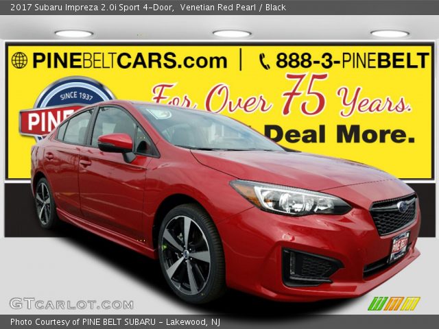 2017 Subaru Impreza 2.0i Sport 4-Door in Venetian Red Pearl