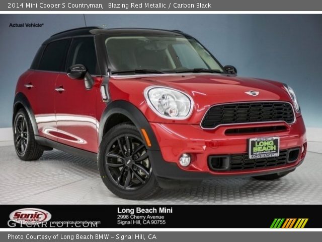 2014 Mini Cooper S Countryman in Blazing Red Metallic