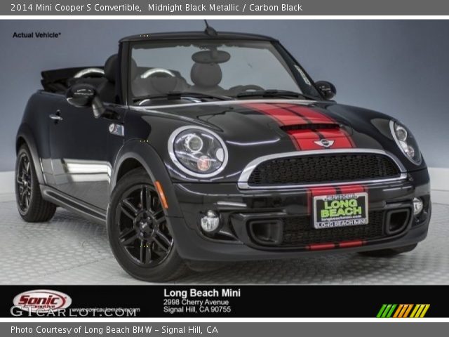 2014 Mini Cooper S Convertible in Midnight Black Metallic