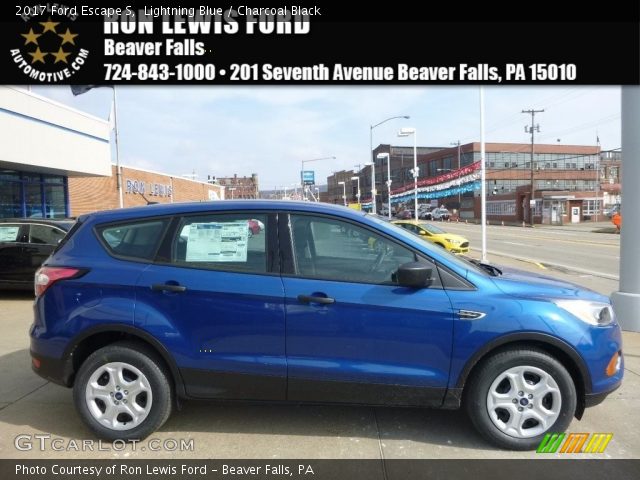 2017 Ford Escape S in Lightning Blue