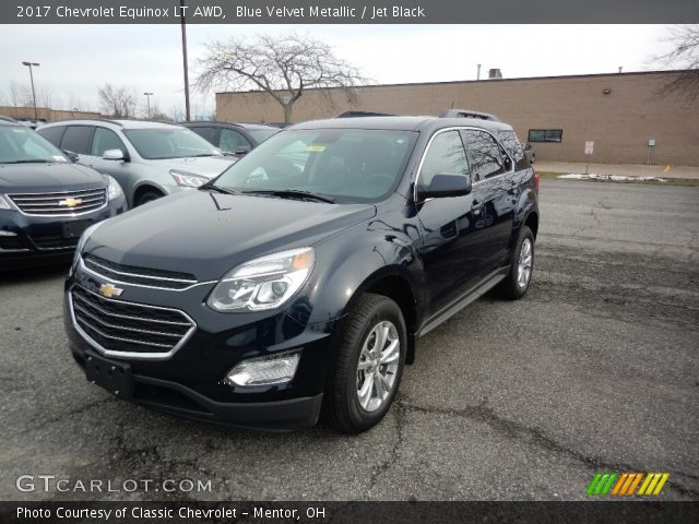 2017 Chevrolet Equinox LT AWD in Blue Velvet Metallic