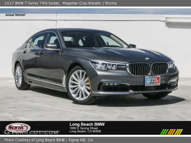 2017 BMW 7 Series 740i Sedan in Magellan Gray Metallic