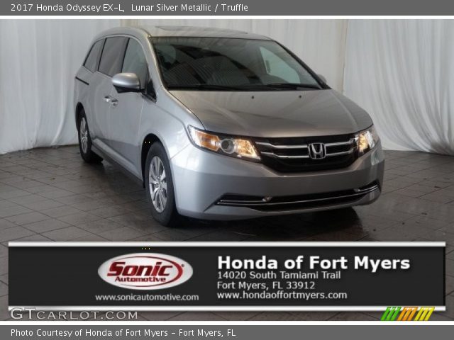 2017 Honda Odyssey EX-L in Lunar Silver Metallic
