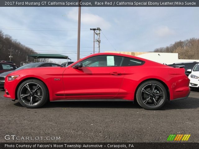 2017 Ford Mustang GT California Speical Coupe in Race Red